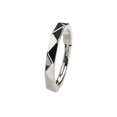 Cercel de nară din titan cu model diamant