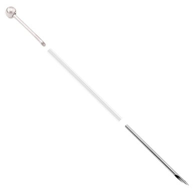 Cateter pentru ac de piercing