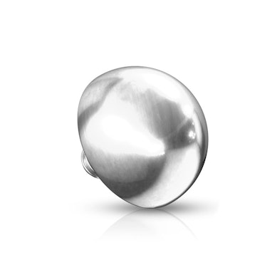Vârf ancoră dermală cupolă din aur 14k