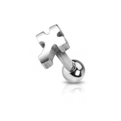 Cercel de tragus cu cruce