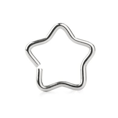 Forma stea pentru piercing de ureche
