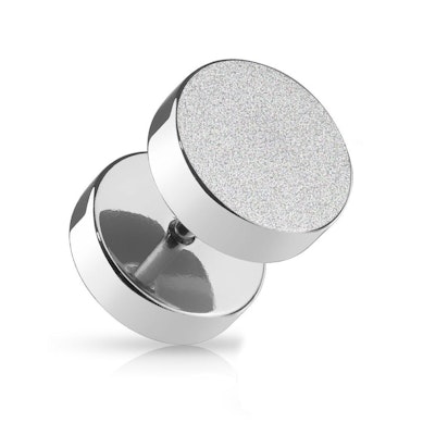 Plug de ureche cu aspect de diamant