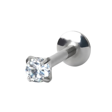Labret din titan cu piatră în diverse modele