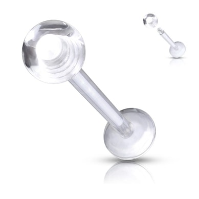 Labret opritor transparent cu bilă