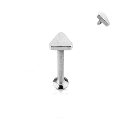 Labret cu top triunghiular și filet intern