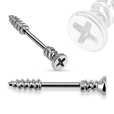 Barbell de sân în formă de șurub