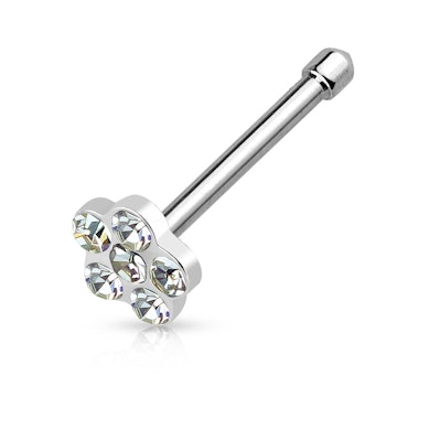 Stud nazal cu floare