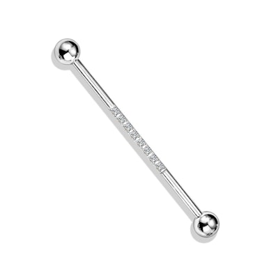 Barbell industrială cu rând de diamante