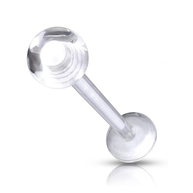 Labret opritor transparent cu bilă