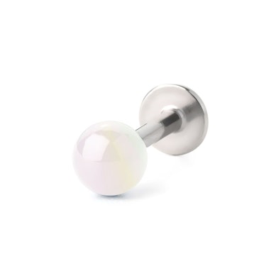 Labret cu bile metalice