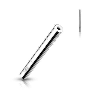 Barbell push-in făcută din aur de 14 carate