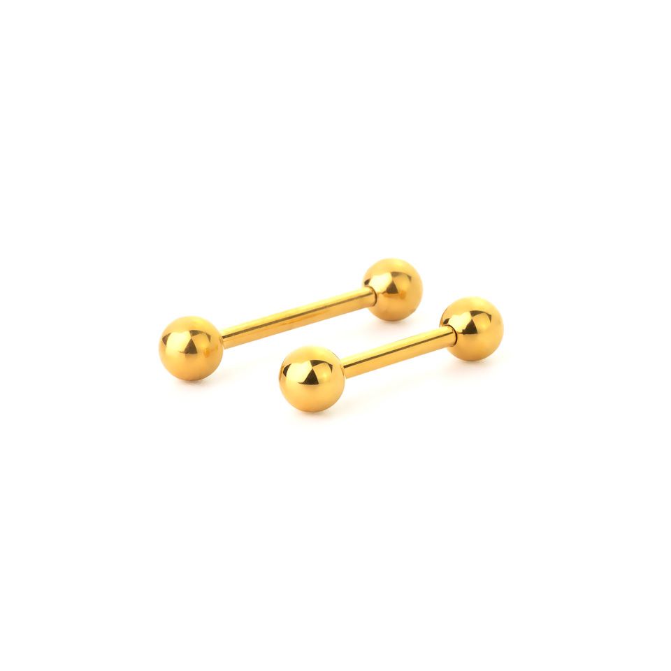 Barbell din titan cu filet interior