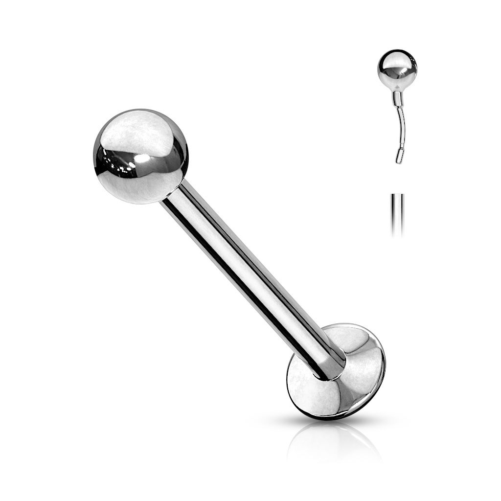 Labret push-in din oțel chirurgical