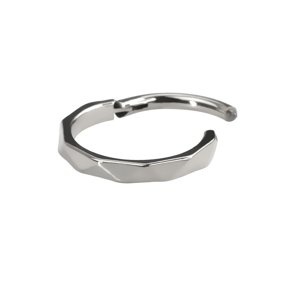 Cercel de nară din titan cu model diamant