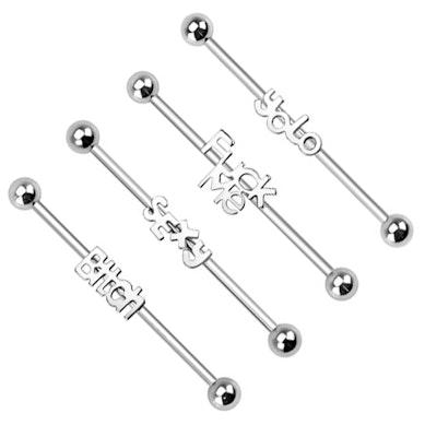 Bară industrială cu text