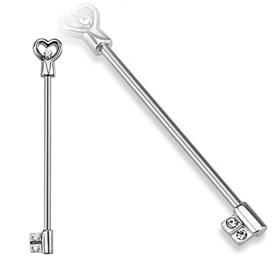 Barbell industrială în formă de cheie