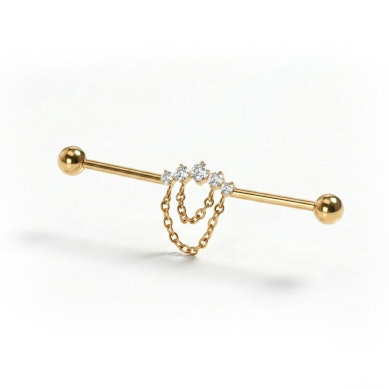 Barbell industrial din titan cu pietre și lanțuri