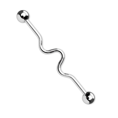 Barbell industrială în zig zag