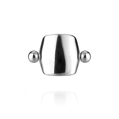 Bijuterie pentru piercingul din helix cu model scut