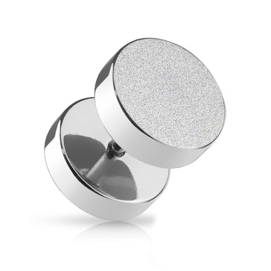 Plug de ureche cu aspect de diamant