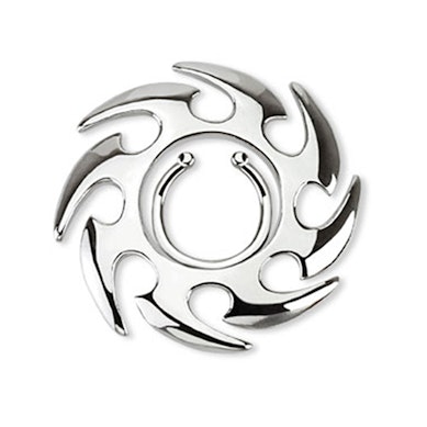 Cercel fals de sân cu soare tribal
