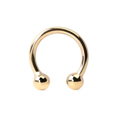 Potcoavă din aur de 14 carate