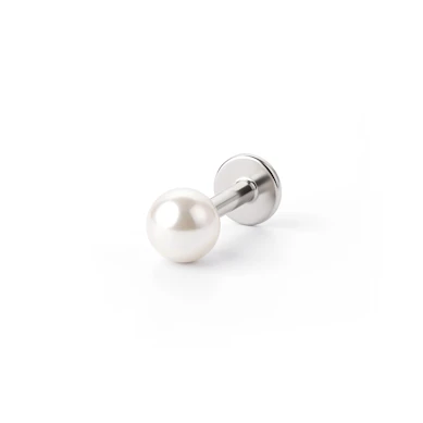Labret cu bile metalice