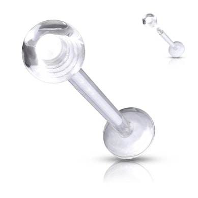 Labret opritor transparent cu bilă