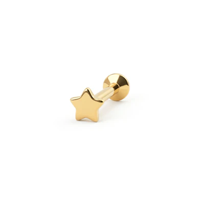 Labret cu model stea