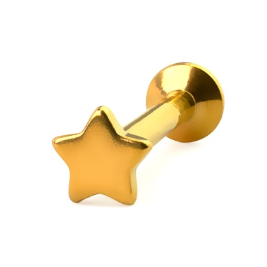 Labret cu model stea