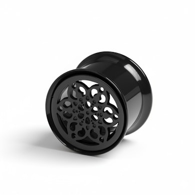 Tunel filigranat în formă de floare