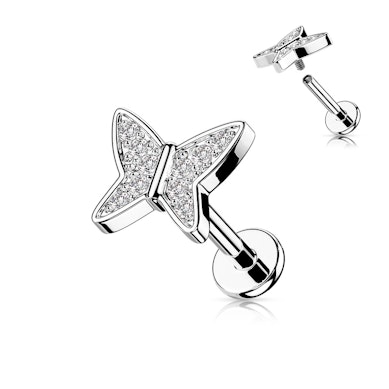 Labret cu fluture bătut în pietricele și filet interior