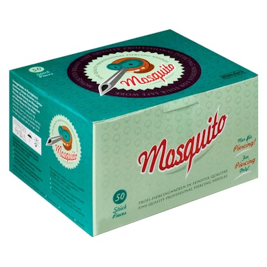 Ace de piercing Mosquito cu cateter pentru autoeliberare - cutie 50 buc