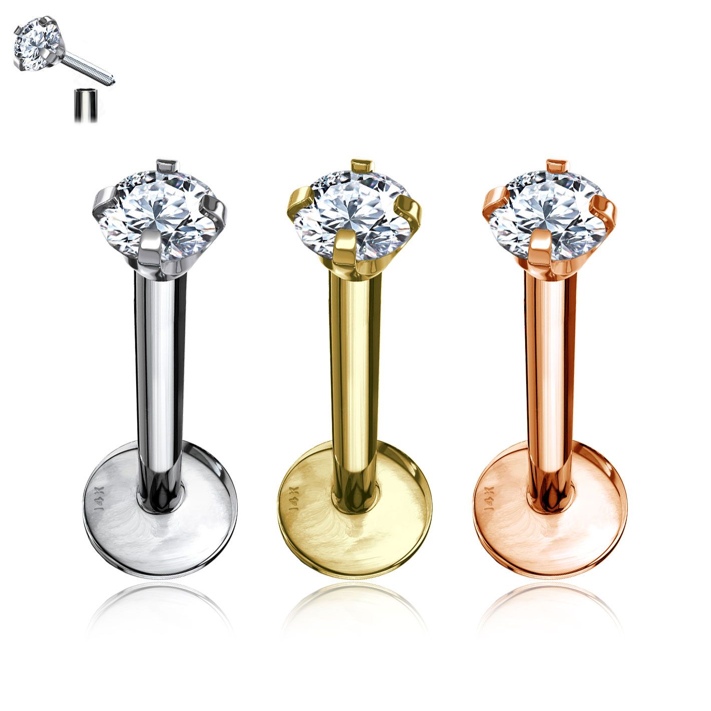 14k labret new arrivals