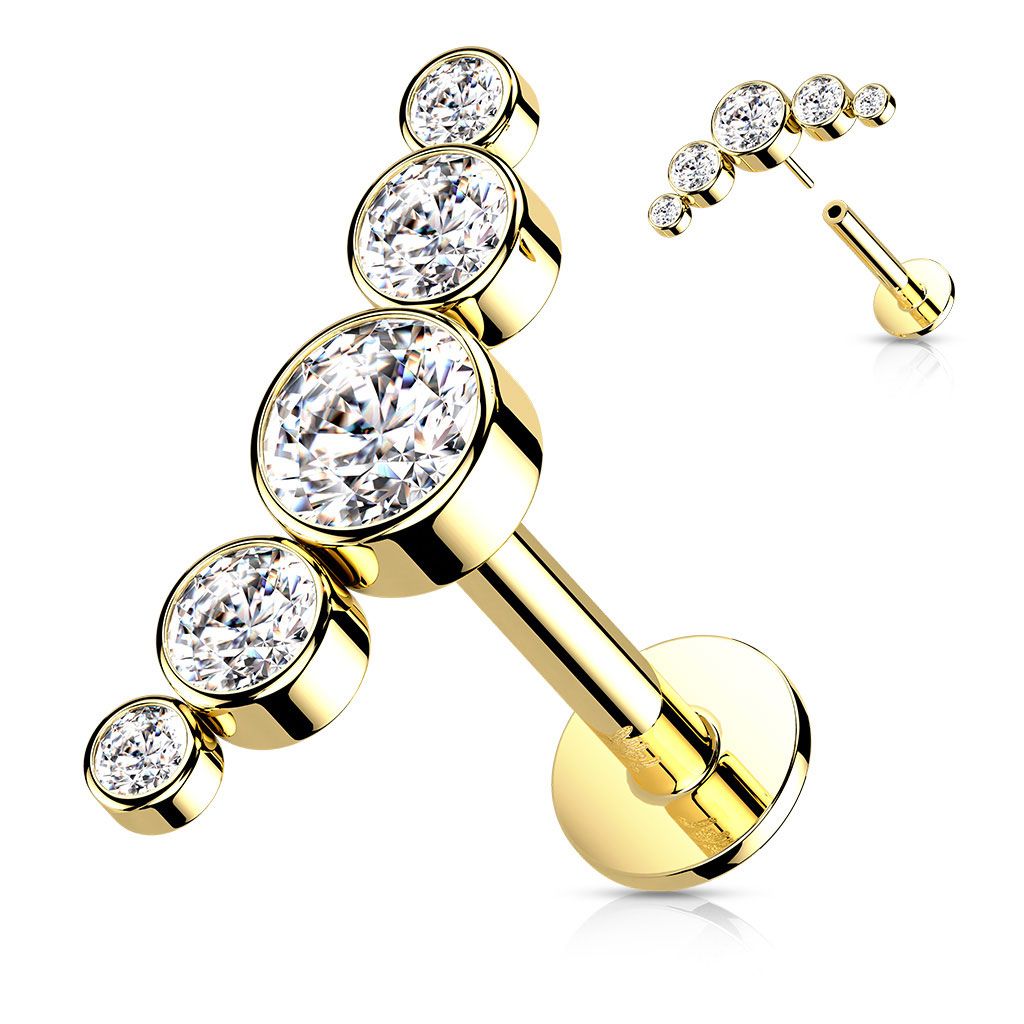 Labret zirconia hot sale