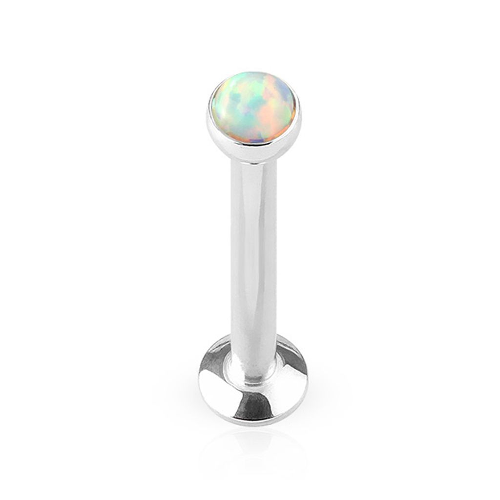 Opal sales labret piercing
