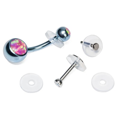 Disc acoperire piercing din silicon