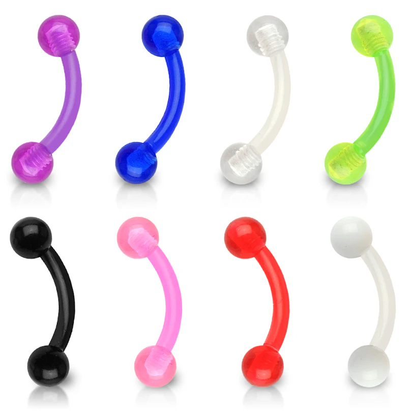 Barbell curbată din PTFE diverse culori