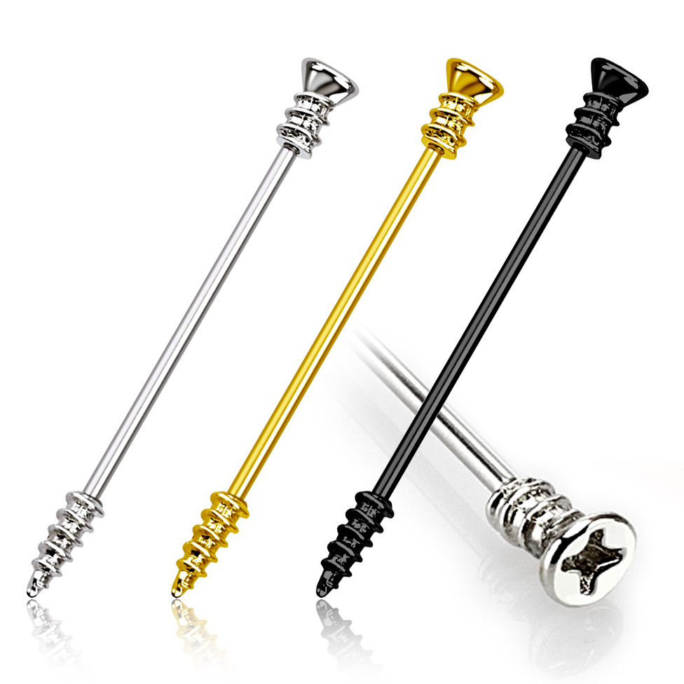 Barbell industrială în formă de șurub