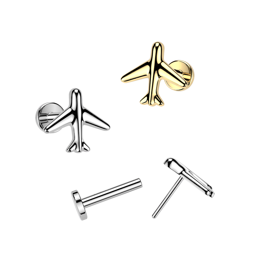 Labret din titan cu avion
