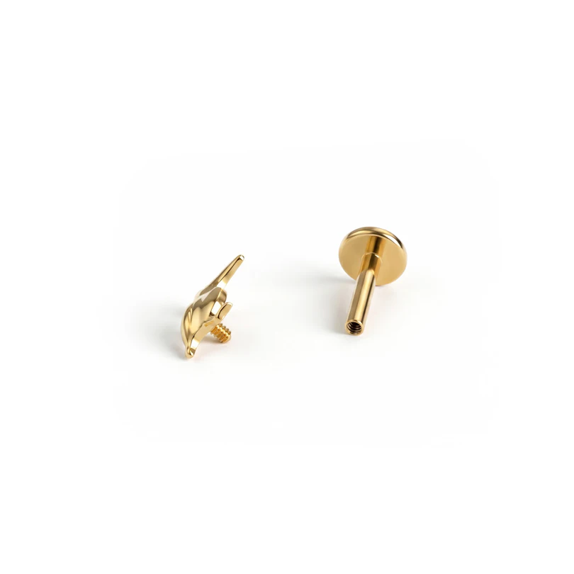 Labret din titan cu pelican