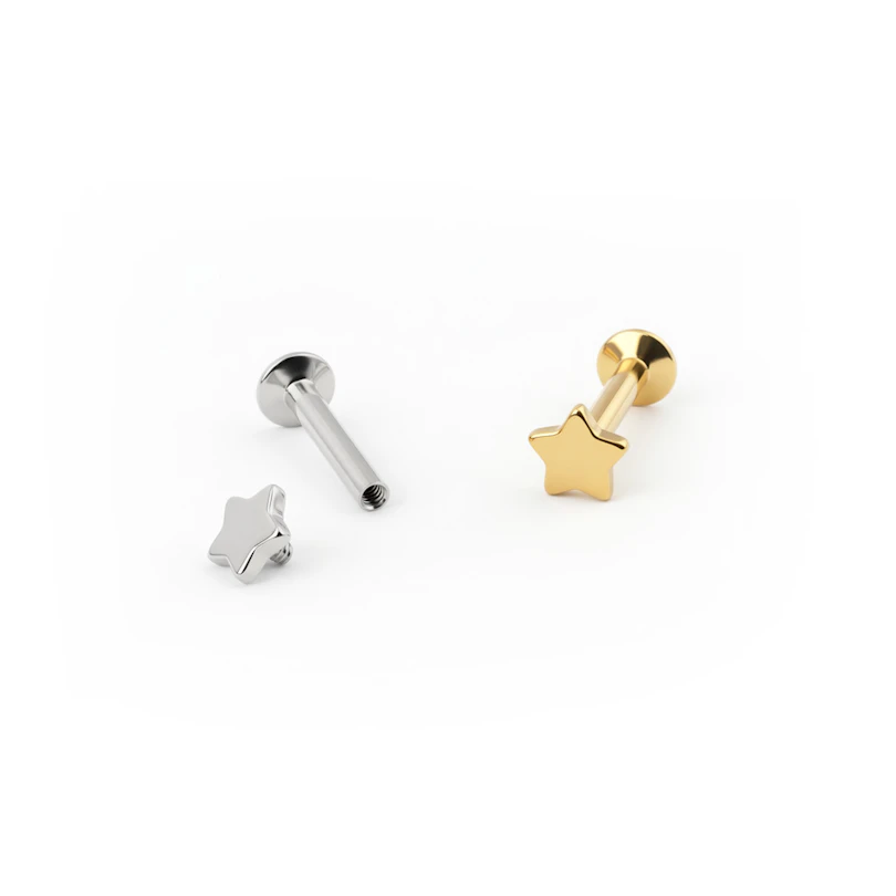 Labret cu model stea